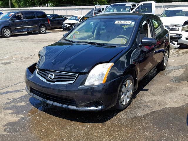 3N1AB6APXCL785845 - 2012 NISSAN SENTRA 2.0 BLACK photo 2