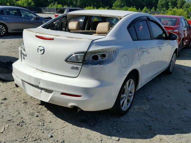 JM1BL1S6XA1169946 - 2010 MAZDA 3 S WHITE photo 4