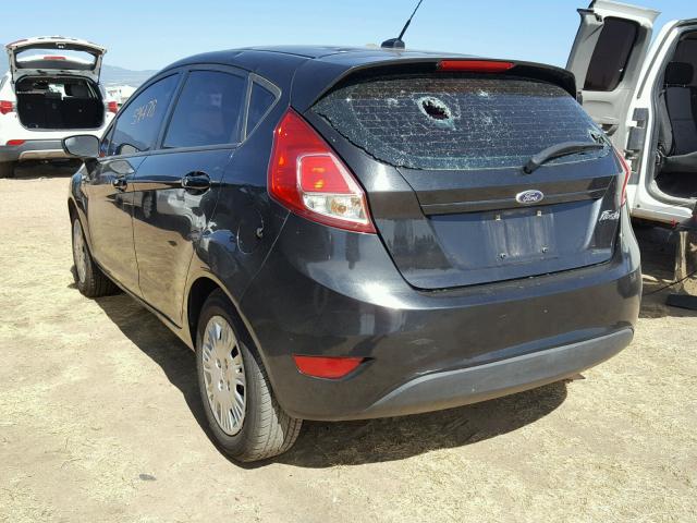 3FADP4TJ9EM125274 - 2014 FORD FIESTA S BLACK photo 3