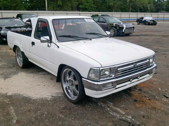 JT4RN81AXN0091171 - 1992 TOYOTA PICKUP 1/2 WHITE photo 1