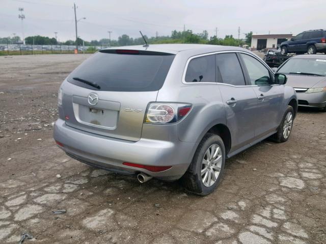 JM3ER2W53A0350063 - 2010 MAZDA CX-7 SILVER photo 4