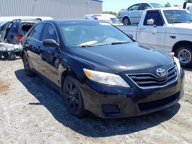 4T4BF3EK6AR087109 - 2010 TOYOTA CAMRY BASE BLACK photo 1