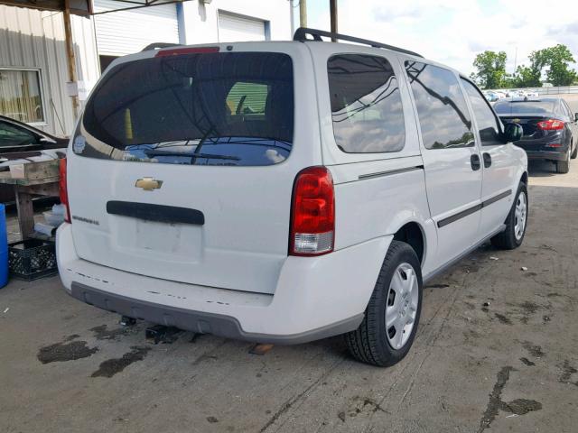 1GNDV23117D115509 - 2007 CHEVROLET UPLANDER L 白色 照片 4