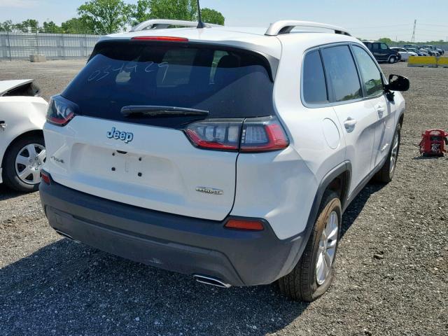 1C4PJMCX0KD341499 - 2019 JEEP CHEROKEE L WHITE photo 4