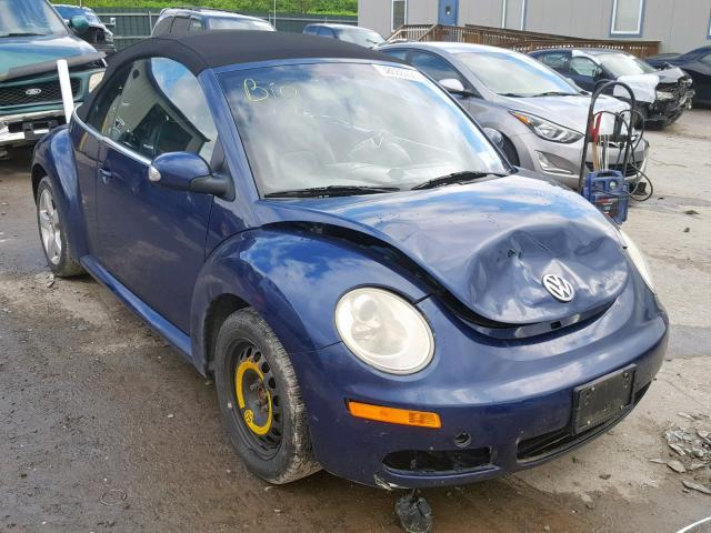 3VWSG31Y16M333143 - 2006 VOLKSWAGEN NEW BEETLE Blau Foto 1