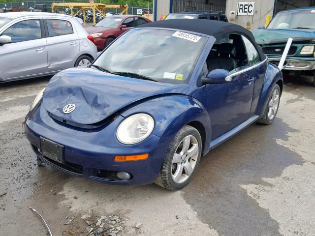 3VWSG31Y16M333143 - 2006 VOLKSWAGEN NEW BEETLE Blau Foto 2
