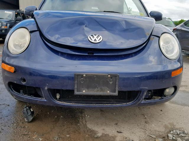 3VWSG31Y16M333143 - 2006 VOLKSWAGEN NEW BEETLE Blau Foto 7