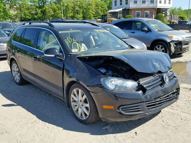 3VWPL7AJ9CM675933 - 2012 VOLKSWAGEN JETTA TDI BLACK photo 1