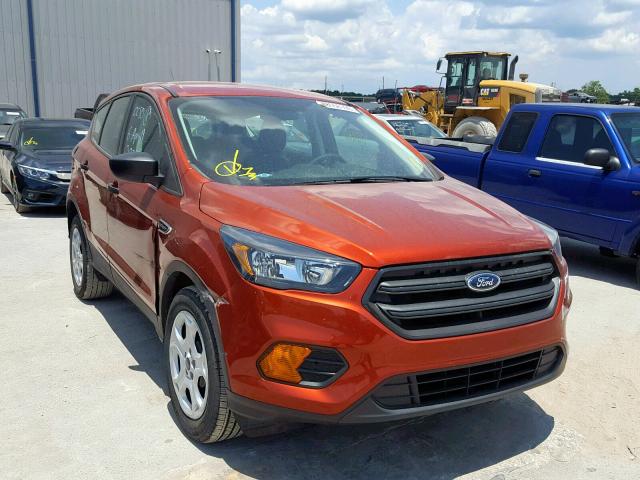 1FMCU0F74KUB21174 - 2019 FORD ESCAPE S ORANGE photo 1