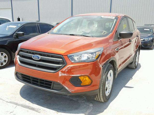 1FMCU0F74KUB21174 - 2019 FORD ESCAPE S ORANGE photo 2