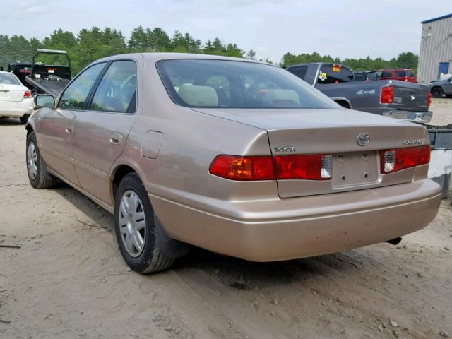 4T1BG22K01U849839 - 2001 TOYOTA CAMRY LE A BROWN photo 3