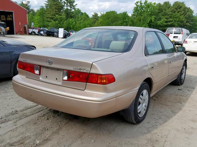 4T1BG22K01U849839 - 2001 TOYOTA CAMRY LE A BROWN photo 4