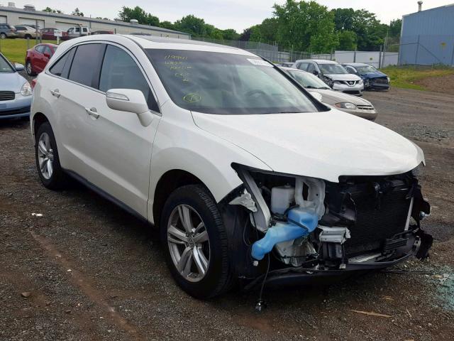 5J8TB4H55EL020993 - 2014 ACURA RDX TECHNO WHITE photo 1