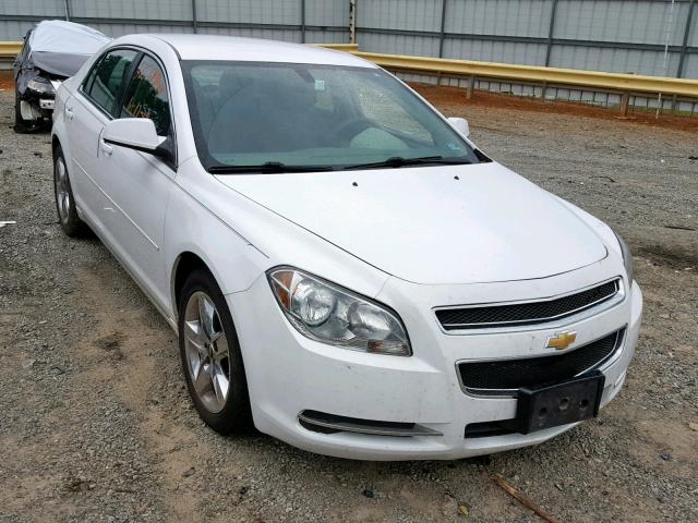 1G1ZC5EBXAF290440 - 2010 CHEVROLET MALIBU 1LT WHITE photo 1