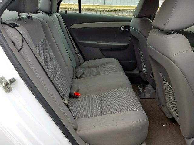 1G1ZC5EBXAF290440 - 2010 CHEVROLET MALIBU 1LT WHITE photo 6