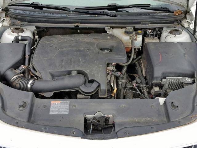 1G1ZC5EBXAF290440 - 2010 CHEVROLET MALIBU 1LT WHITE photo 7