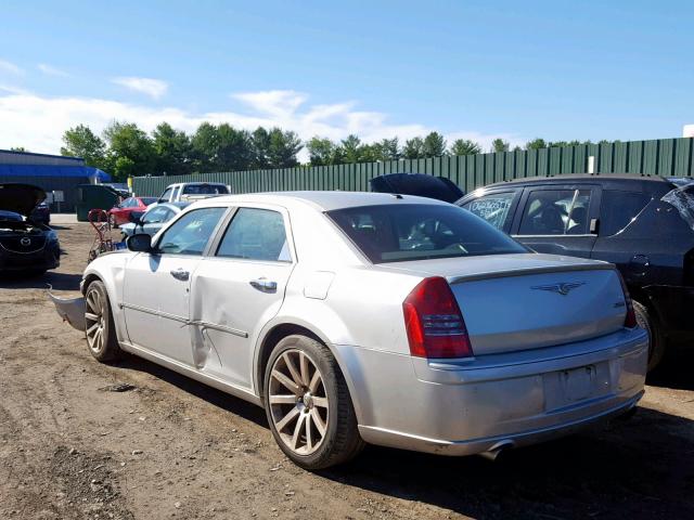 2C3LA73W86H243809 - 2006 CHRYSLER 300C SRT-8 SILVER photo 3