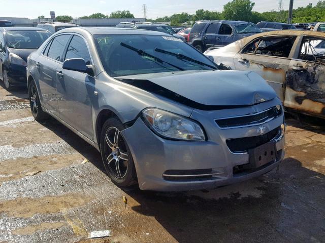 1G1ZH57B384243352 - 2008 CHEVROLET MALIBU 1LT ვერცხლისფერი ფოტო 1