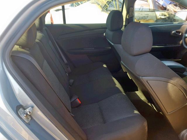 1G1ZH57B384243352 - 2008 CHEVROLET MALIBU 1LT ვერცხლისფერი ფოტო 6