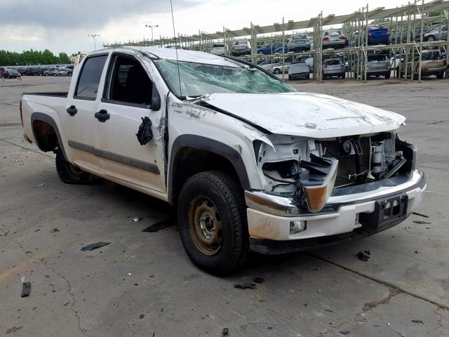 1GCDT33E988209588 - 2008 CHEVROLET COLORADO L WHITE photo 1