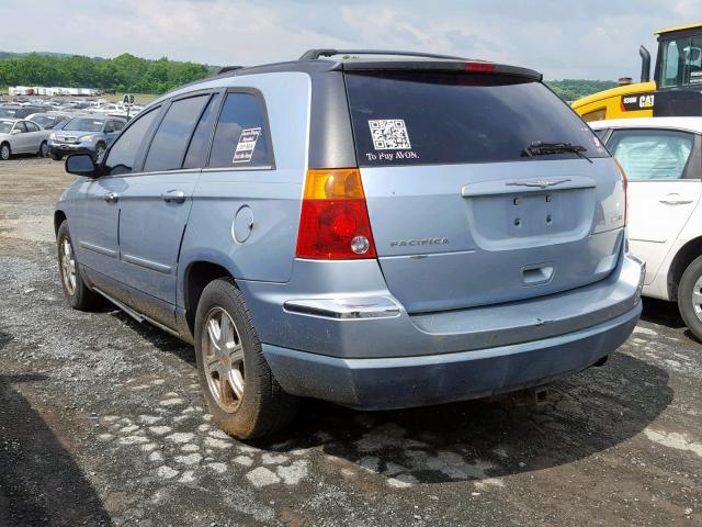 2C8GF68474R314066 - 2004 CHRYSLER PACIFICA BLUE photo 3