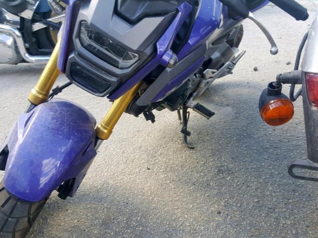 MLHJC6113H5203613 - 2017 HONDA GROM 125 PURPLE photo 10