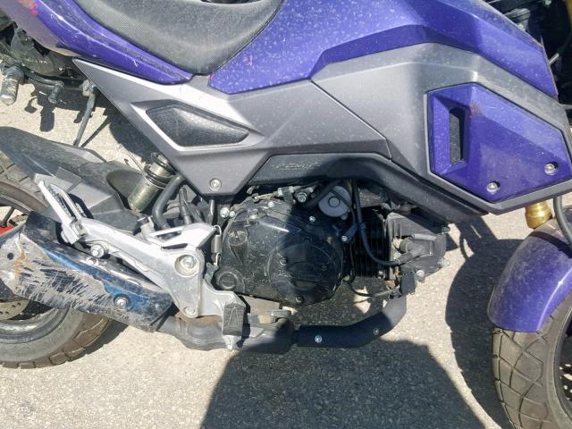 MLHJC6113H5203613 - 2017 HONDA GROM 125 PURPLE photo 7