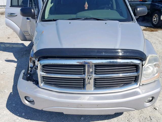 1D4HB58296F164968 - 2006 DODGE DURANGO LI SILVER photo 7