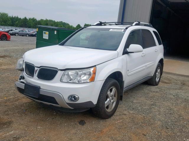 2CKDL63F076076940 - 2007 PONTIAC TORRENT WHITE photo 2