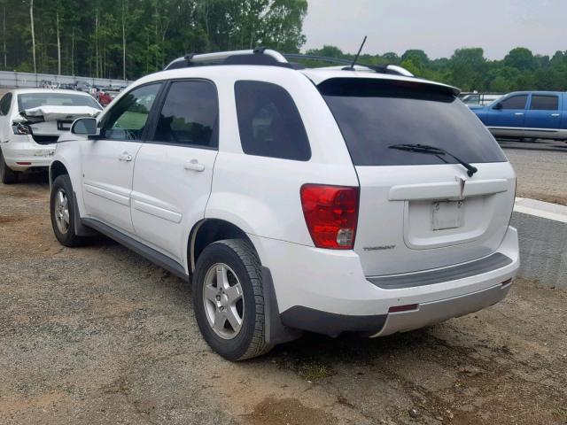 2CKDL63F076076940 - 2007 PONTIAC TORRENT WHITE photo 3