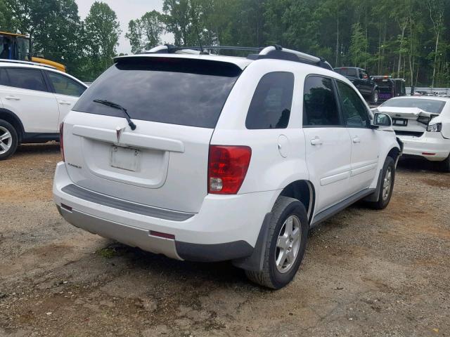 2CKDL63F076076940 - 2007 PONTIAC TORRENT WHITE photo 4