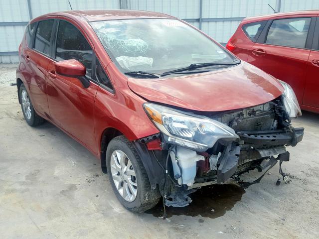 3N1CE2CP0JL355910 - 2018 NISSAN VERSA NOTE RED photo 1