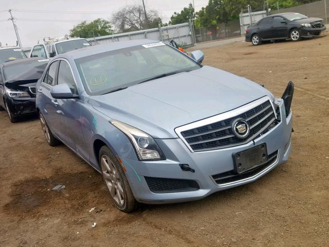 1G6AA5RX6D0150167 - 2013 CADILLAC ATS BLUE photo 1