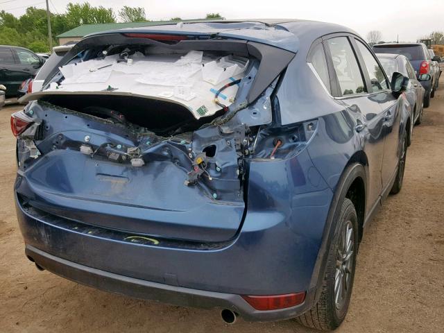 JM3KFBBL1H0176293 - 2017 MAZDA CX-5 SPORT BLUE photo 4