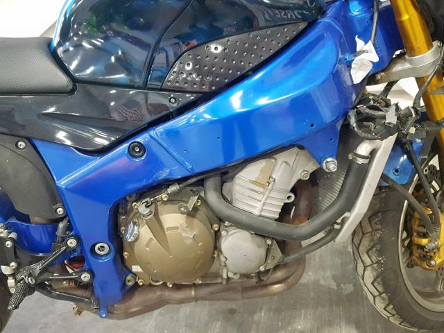 JKBZXJC196A037182 - 2006 KAWASAKI ZX636 C1 BLUE photo 7