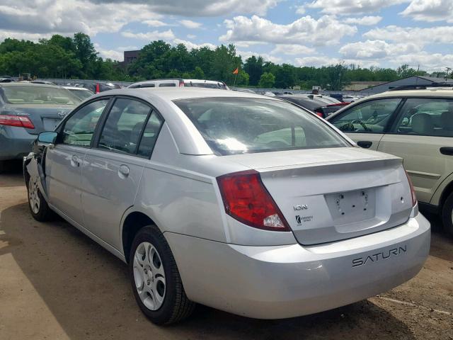 1G8AJ52F25Z131203 - 2005 SATURN ION LEVEL SILVER photo 3