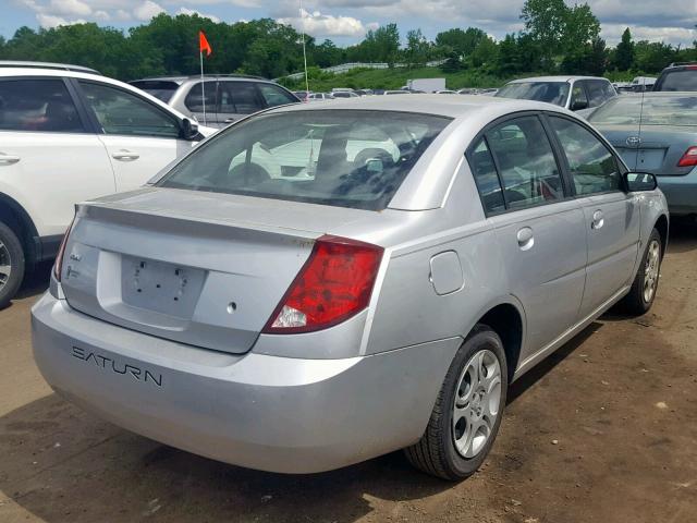 1G8AJ52F25Z131203 - 2005 SATURN ION LEVEL SILVER photo 4