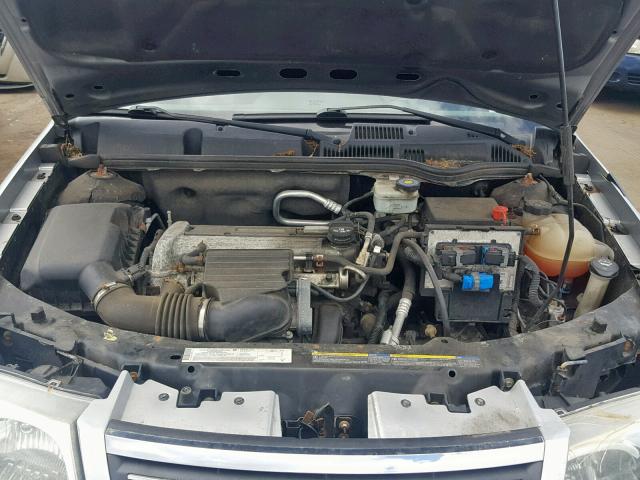 1G8AJ52F25Z131203 - 2005 SATURN ION LEVEL SILVER photo 7