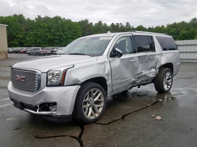 1GKS2HKJ9HR329587 - 2017 GMC YUKON XL D SILVER photo 2