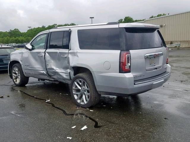 1GKS2HKJ9HR329587 - 2017 GMC YUKON XL D SILVER photo 3