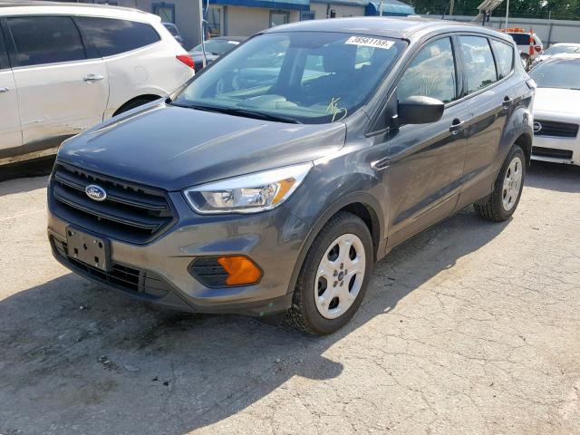 1FMCU0F79HUA50188 - 2017 FORD ESCAPE S CHARCOAL photo 2