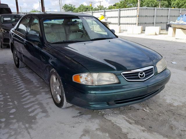 1YVGF22D715217147 - 2001 MAZDA 626 ES GREEN photo 1