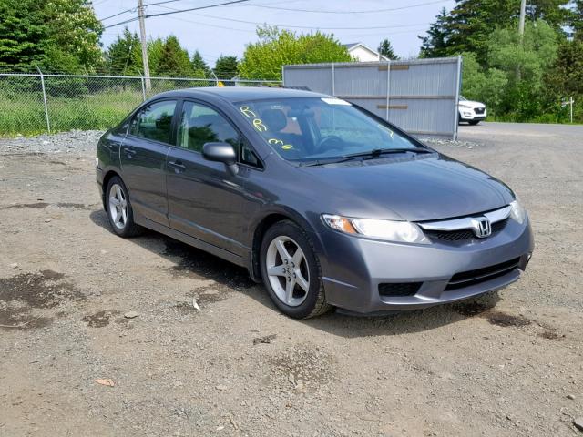 2HGFA1E23AH047397 - 2010 HONDA CIVIC DX GRAY photo 1