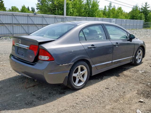 2HGFA1E23AH047397 - 2010 HONDA CIVIC DX GRAY photo 4