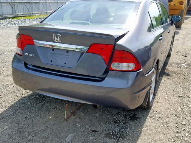 2HGFA1E23AH047397 - 2010 HONDA CIVIC DX GRAY photo 9