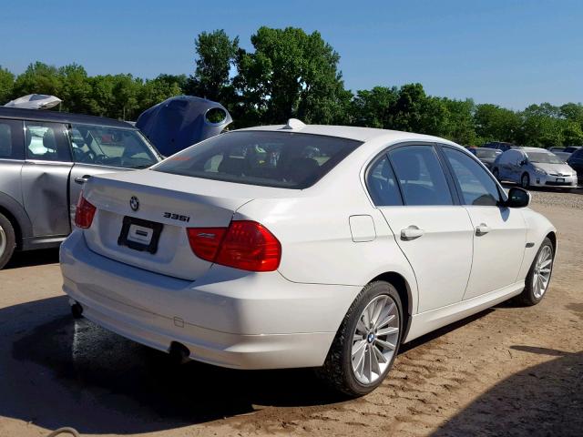 WBAPL5G56BNN22879 - 2011 BMW 335 XI WHITE photo 4