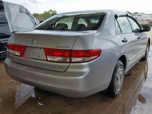 1HGCM56114A032519 - 2004 HONDA ACCORD DX SILVER photo 4