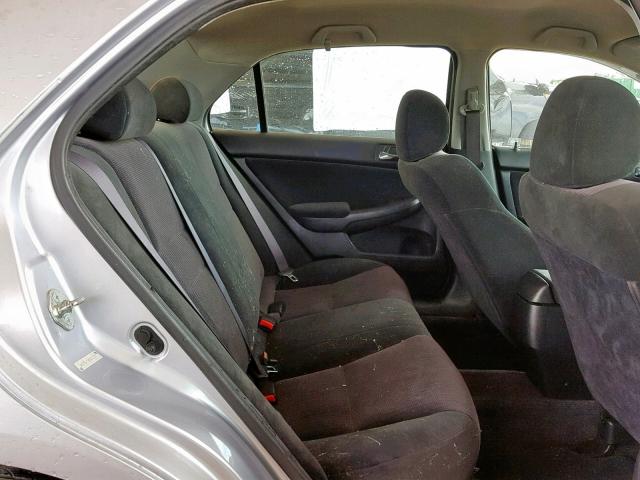 1HGCM56114A032519 - 2004 HONDA ACCORD DX SILVER photo 6