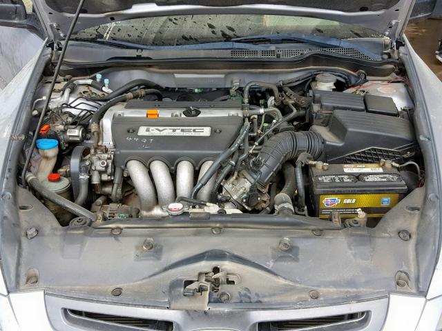 1HGCM56114A032519 - 2004 HONDA ACCORD DX SILVER photo 7