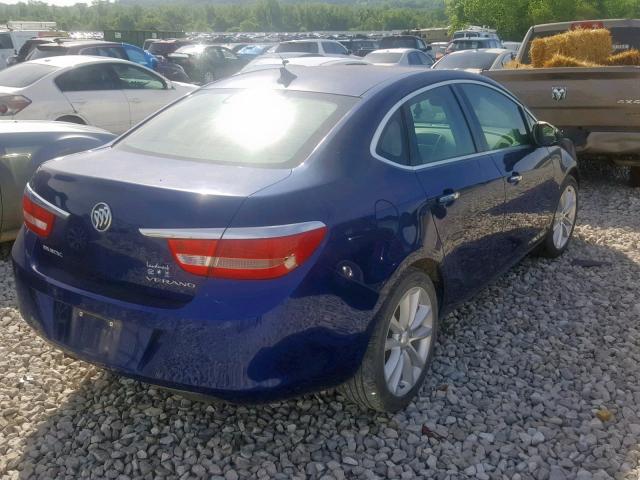 1G4PR5SK3D4140473 - 2013 BUICK VERANO CON BLUE photo 4